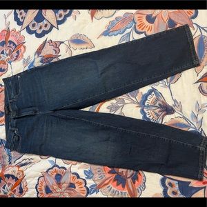 Banana Republic High Rise Straight Leg Jeans